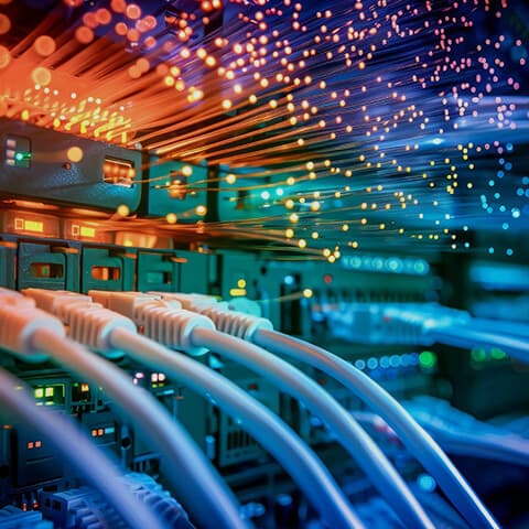 YESWEHAVE fiber optic splitters, optical circulators, and Fiber Arrays for high-speed data center transmission.
